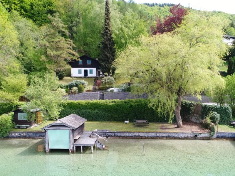 Old stock with bathing area - Weyregg/Attersee